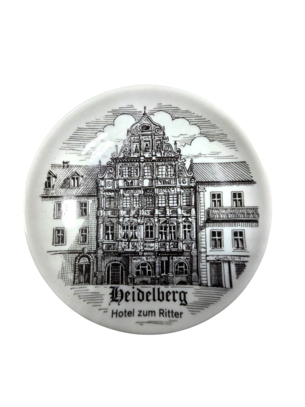 Lorenz & Sohn Bavaria Porcelain coaster trinket dish Decorative mini plate